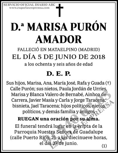 Marisa Purón Amador